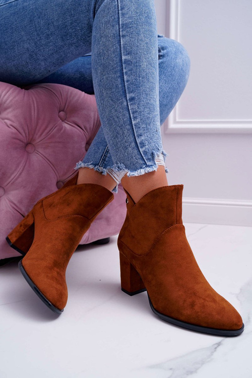 Dámske vysoké podpätky Sergio Leone Camel BT525