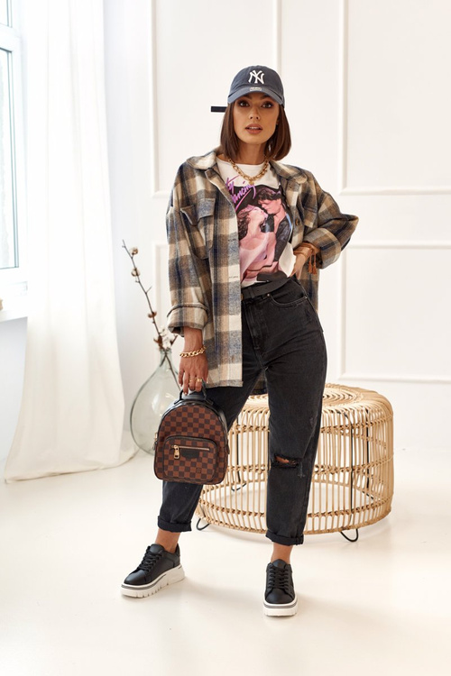 Dámske tenisky na platforme Black Riri