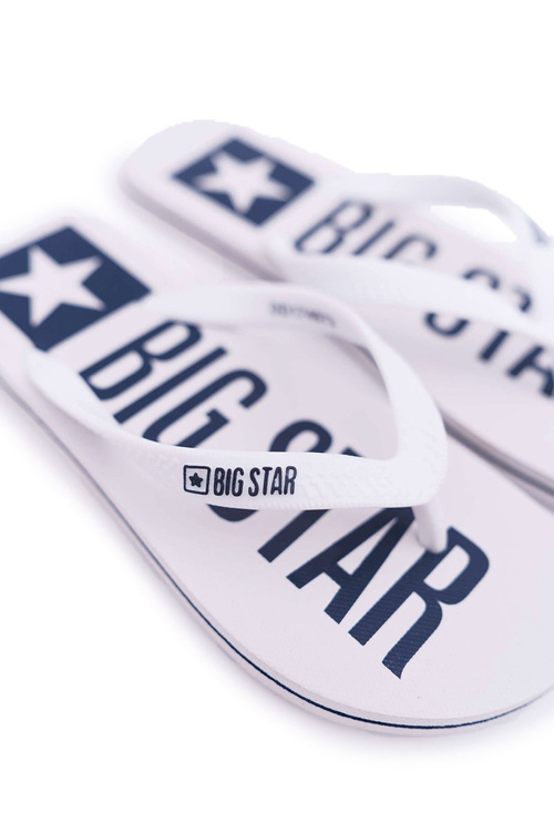 Pánske žabky Big Star White DD174673