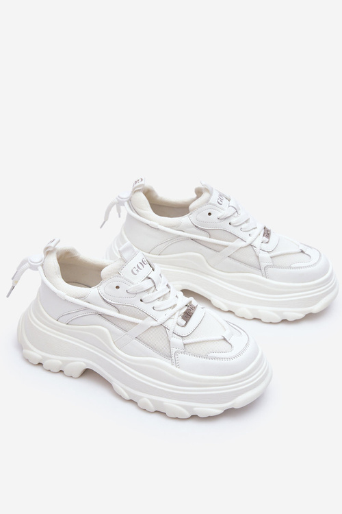 Športové topánky na masívnej platforme Goe LL2N4029