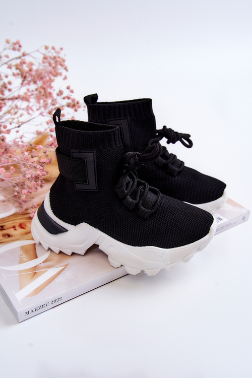 Detské športové topánky High Sock Black Nicke