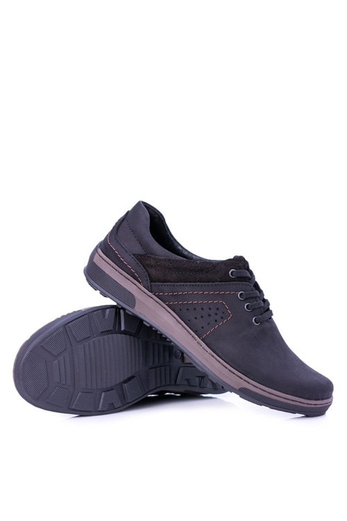 Black Men's Casual Ventrillo topánky