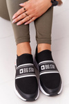 Tenisky Slip-On Memory Foam Big Star HH274536 Černé