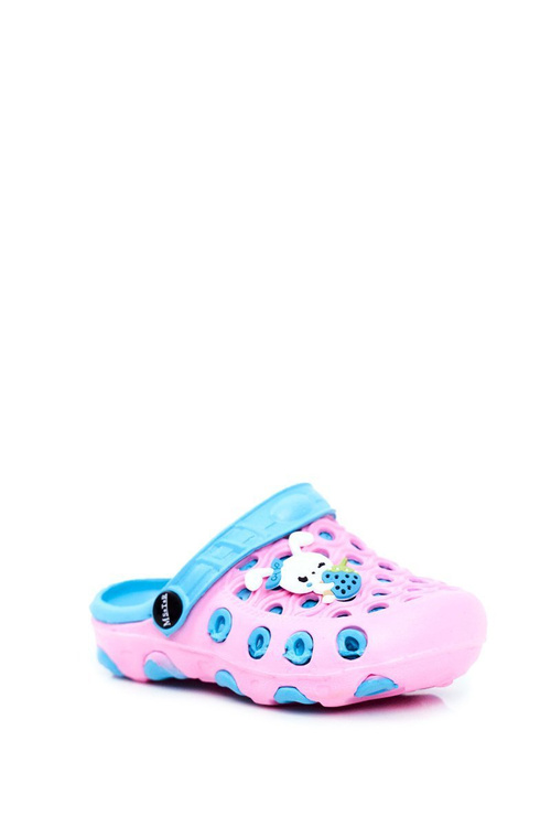 Detské žabky ružové králiky Zoë