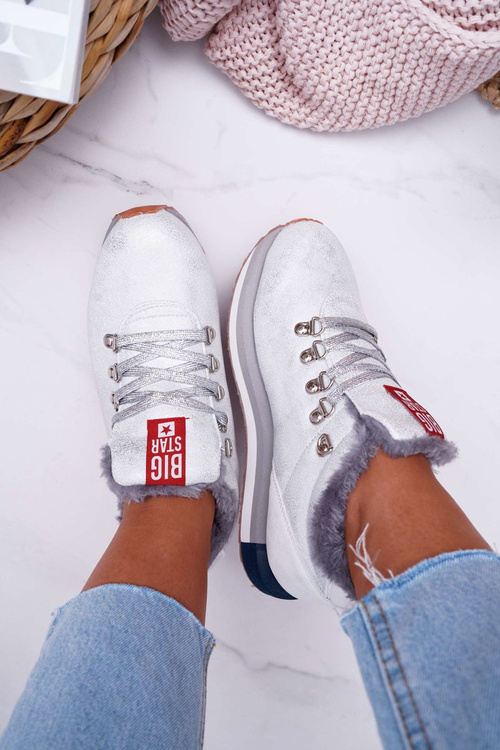 Dámske športové topánky Big Star Silver EE274731