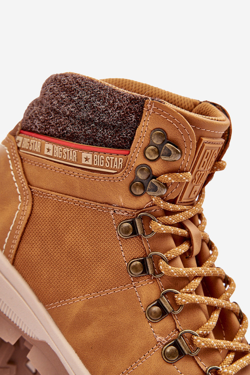 Veľká hviezda KK174217 Camel Pánske turistické topánky