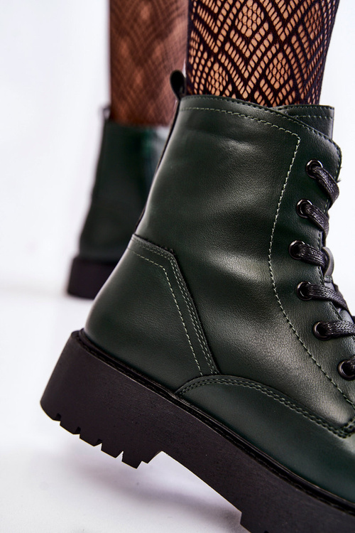 Dámské boty na platformě Zelene Randi