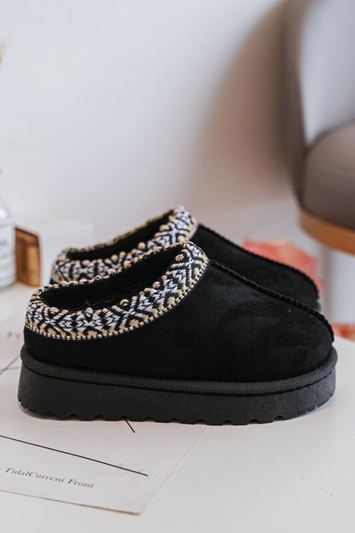 Dětské Nastavitelné Boty Oceněné Černé Olivane