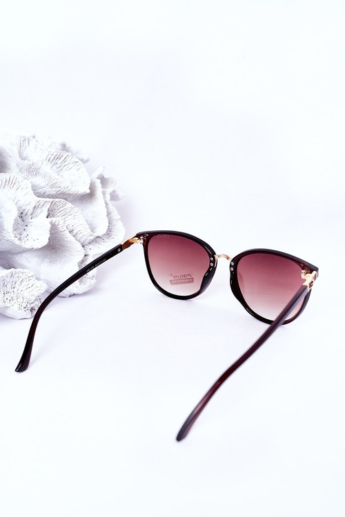 Ombre hnedé slnečné okuliare