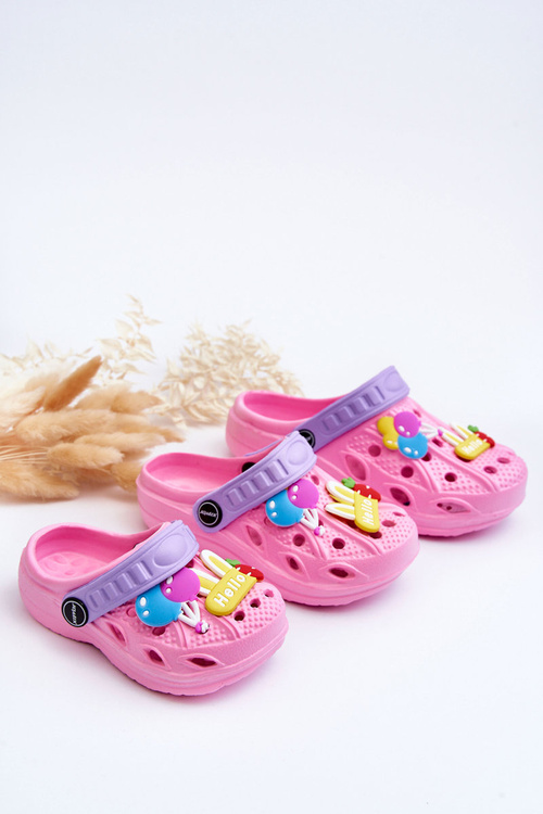 Dětské pěnové lehké sandály Crocs růžové Sweets
