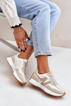 Dámske Športové Sneakers Béžové Britma