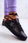 Kožené tenisky Star Big Star JJ274243 Black