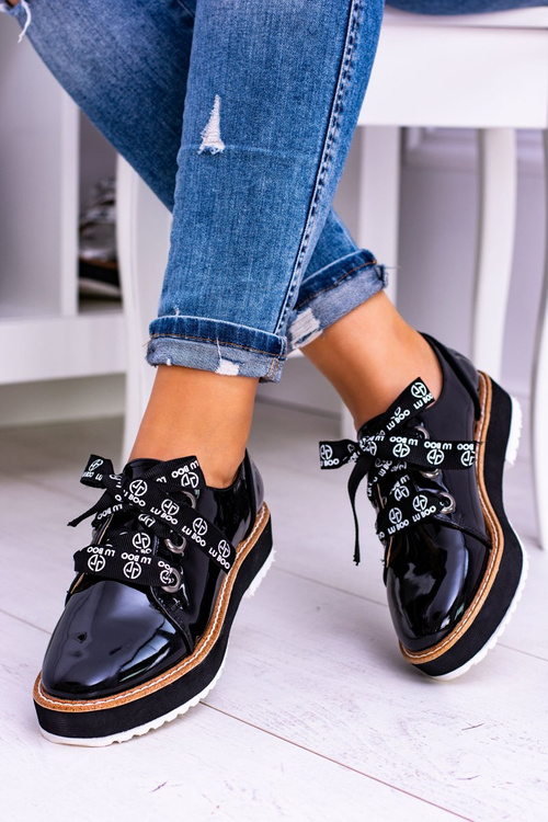 Lu Boo Black Dámske topánky Moonlight Shoes