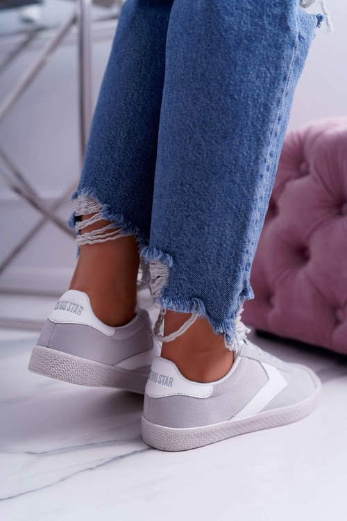 Dámska športová topánka veľká hviezda Grey DD274296