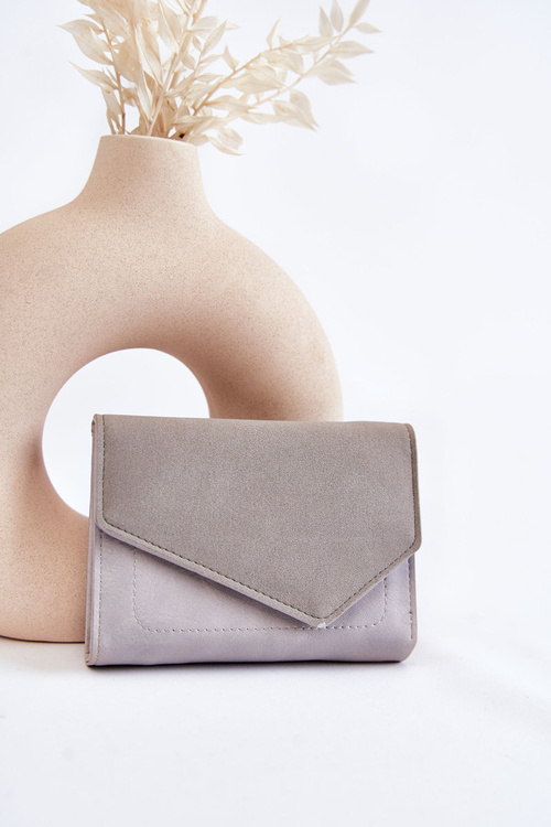 Dámská malá peněženka s magnetem Šedá Zaya