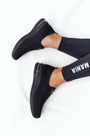 Dámské Tenisky Slip-on Černé Be Stretchy