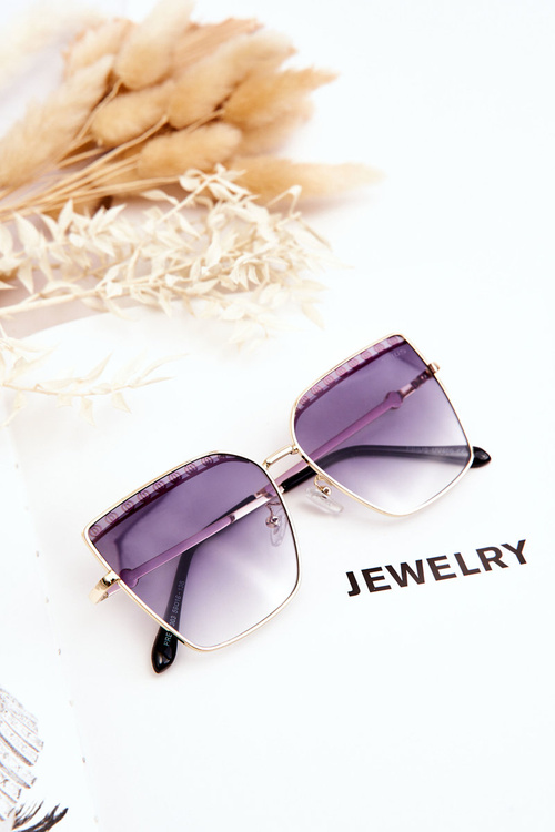 Veľké slnečné okuliare Prius V303 Black Gradient