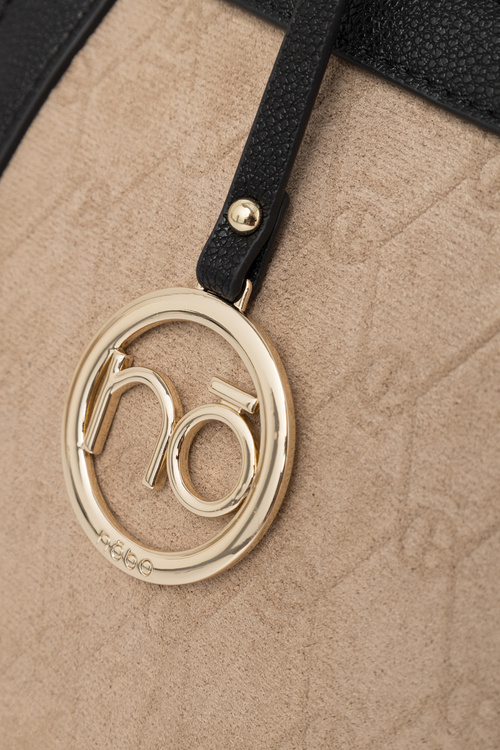 Veľká klasická NOBO R1710-C015 Beige-Black CANAGE