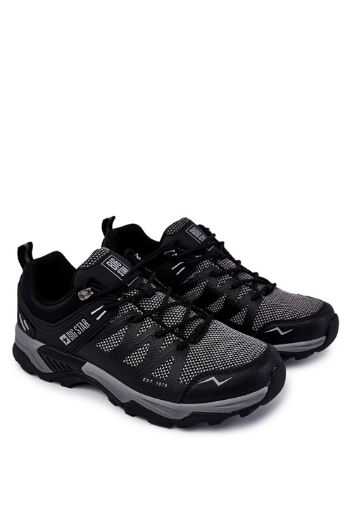 Pánska športová topánka Pamäť pena Veľká hviezda KK174105 čierna