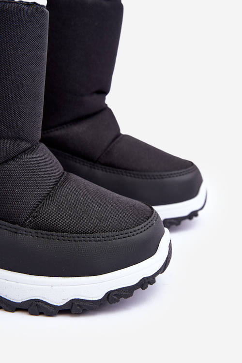 Black Big Star MM374119 Detské izolované snehové topánky