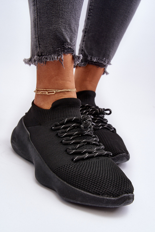 Dámské černé sportovní boty Juhitha