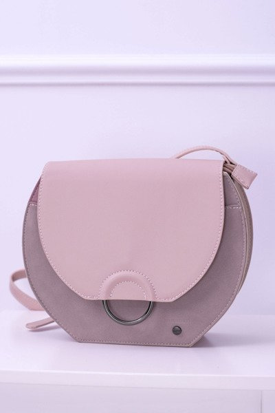 Monnari Dámska ružová taška s farebnými bokmi baga660