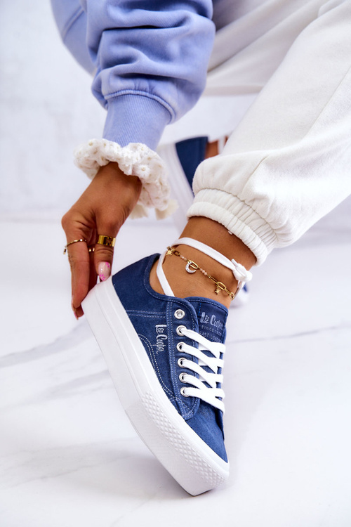 Dámsky Lee Cooper LCW-22-31-0834L Modré tenisky