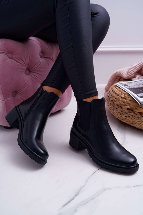 Dámské Kotníkové Boty Černé Disquared