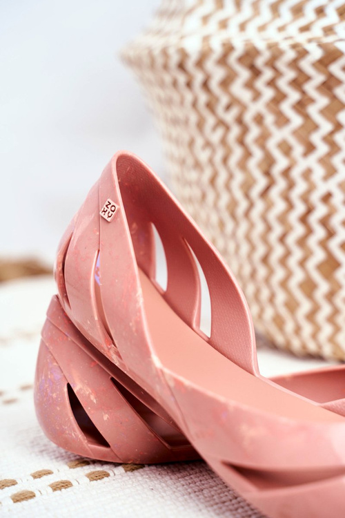 Ženské voňavé gumové baleríny nahé béžové béžové ff285054