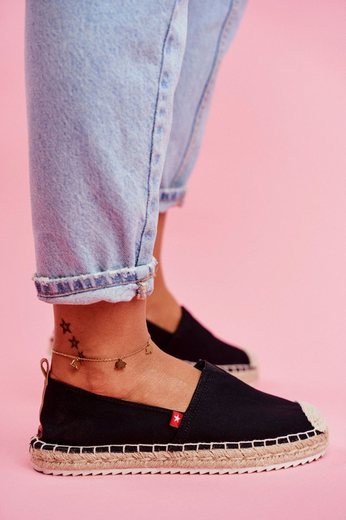 Dámské Espadrilky Big Star Cerne FF274A498