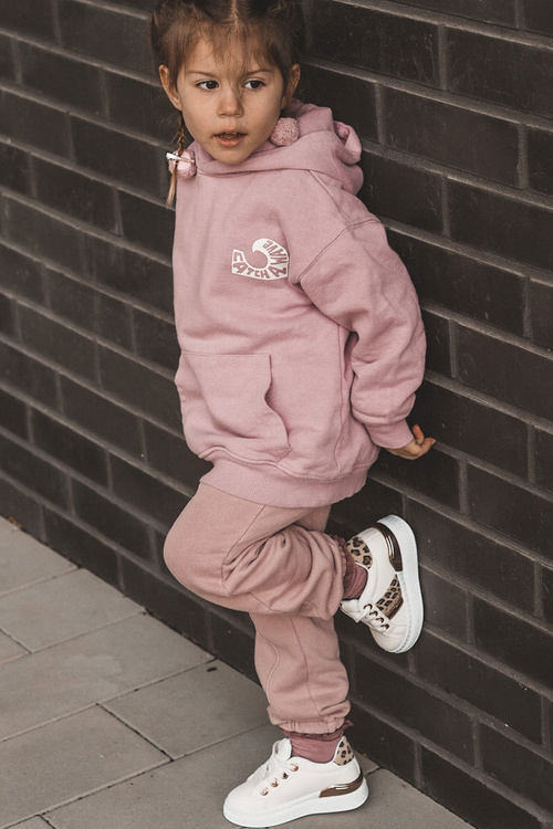 Kožené športové topánky leopard biele trixie