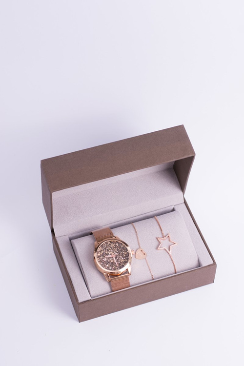 Women's Golden Rose Watch Bracelet Bellos