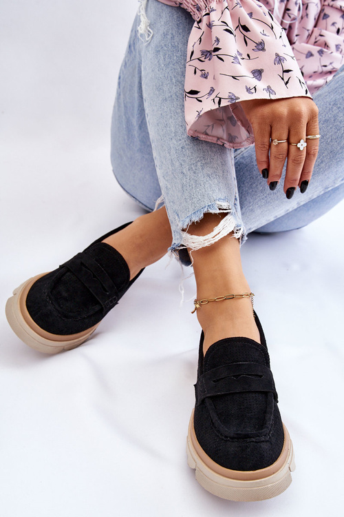 Dámske ploché mokaséry žien