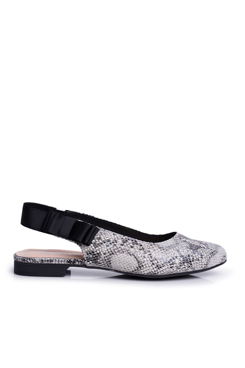 Ballerini Sergio Leone Gray Snake Pattern BL615
