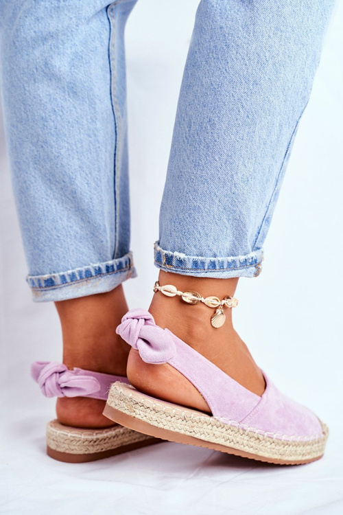 Dámské Espadrilky fialové Kontres