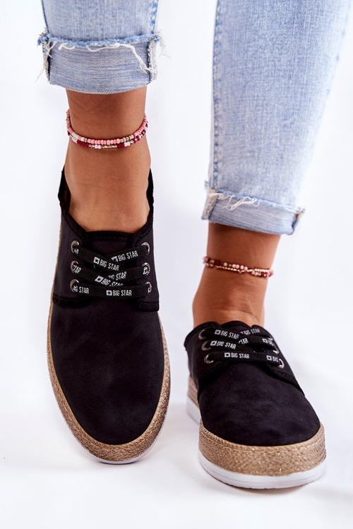 Dámské nízké tenisky Memory Foam System Big Star KK276004 Černe