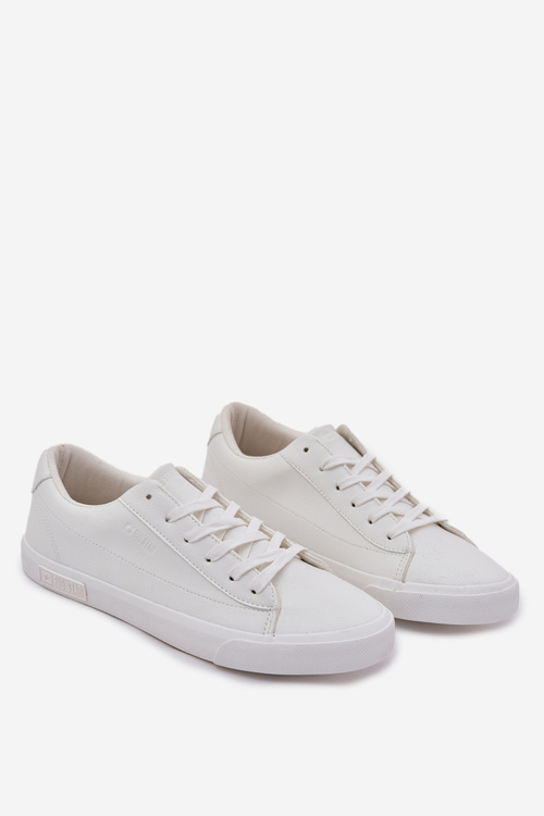 Pánské Klasické Nízké Tenisky Z Eko Kůže Big Star NN174250 Bílé