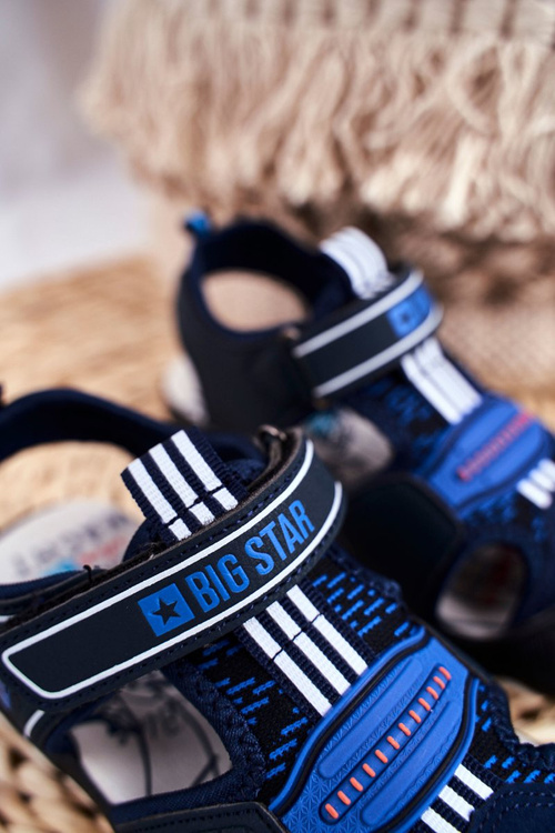 Detské sandále s veľkou hviezdou pre suchý zips FF374211