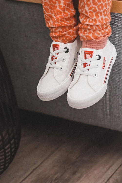 Veľká hviezda JJ374165 Biele tenisky