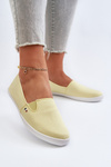 Dámske tenisky slip-on žlté Adrancia