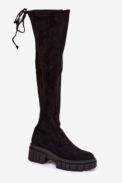 Dámské semišové boty Workers Černá Cheera