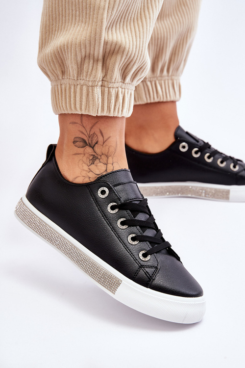 Dámské nízké tenisky Černý a bíle Demira