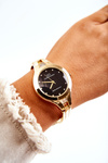 Giorgio a Dario Golden Women's Watch on the Black Pistento Black Shield