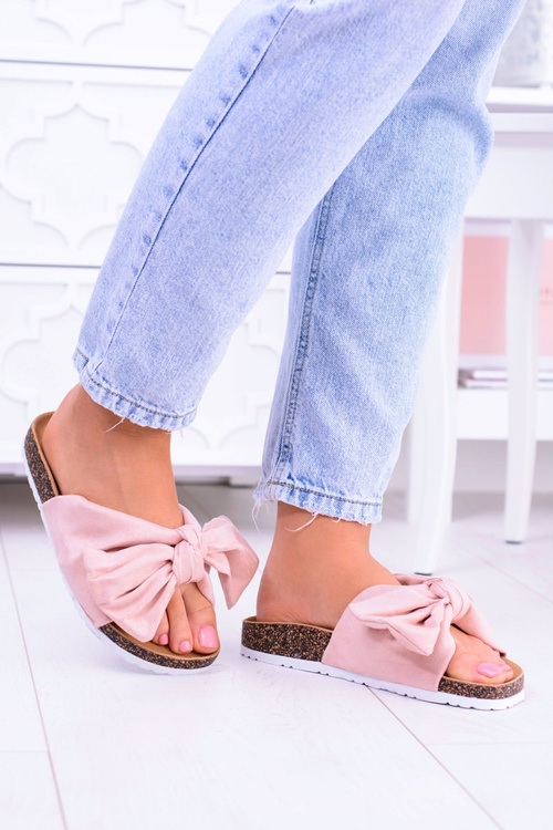 Vices dámske ružové papuče na Cork Nina