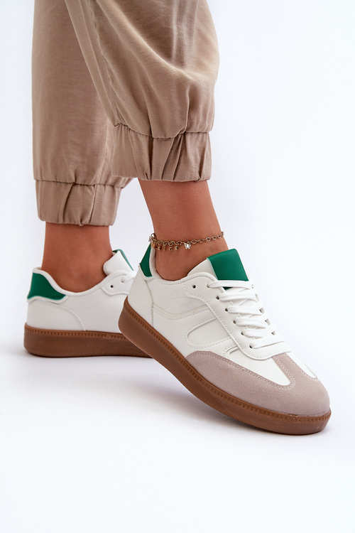 Nízke Dámske Športové Tenisky Biele Uvetta