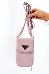 Elegantné prešívanie Monnari Pumua040-014 Purple kabelka