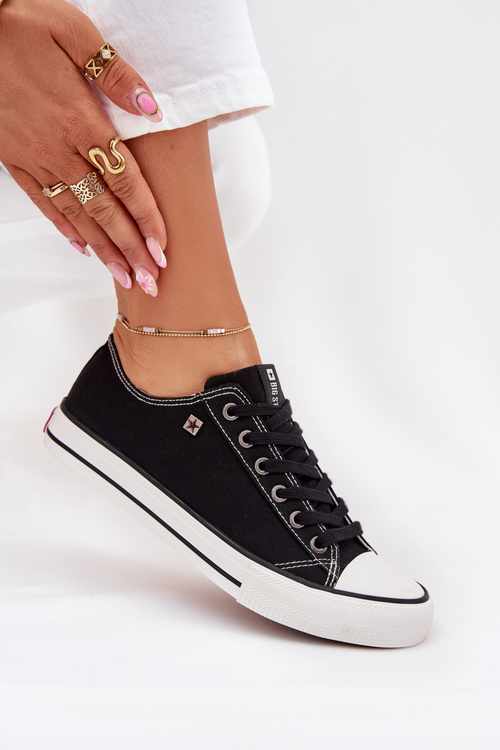 Dámské Nízké Tenisky Big Star DD274A236 Černé