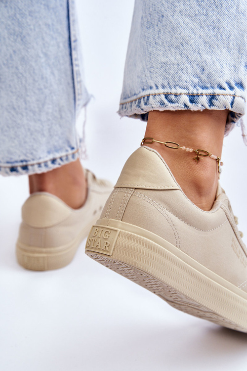 Klasické nízké tenisky Big Star LL274094 Béžová