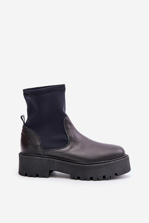 Zazoo 2947 Dámske Topánky Z Prírodnej Kože Čierne