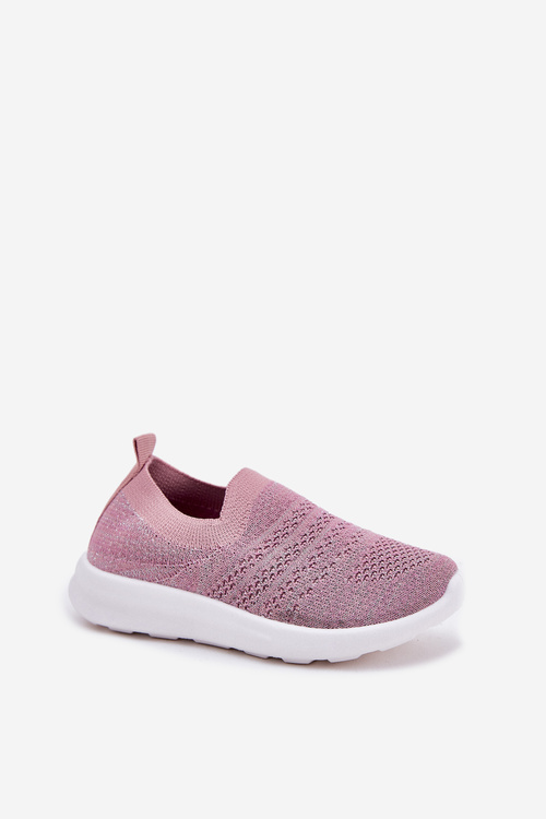 Detské Slip-On Športové Topánky Rúžové Grinala